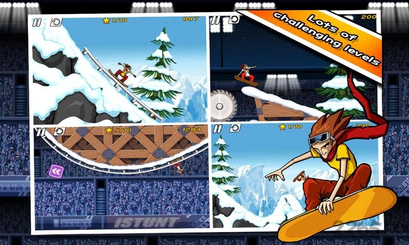 特技滑雪2手机破解版