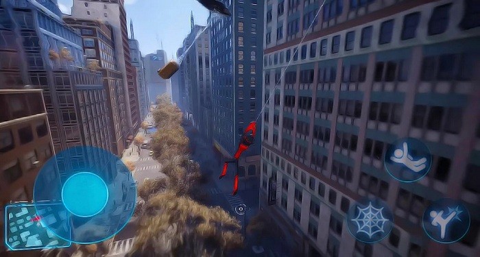 英雄蜘蛛人城市飞行(flying spider stickman hero)游戏