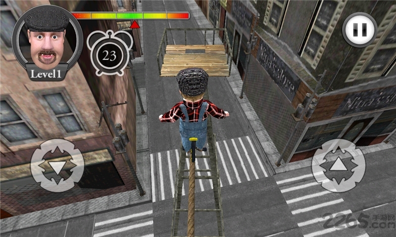 胖子钢索单轮车3d手游
