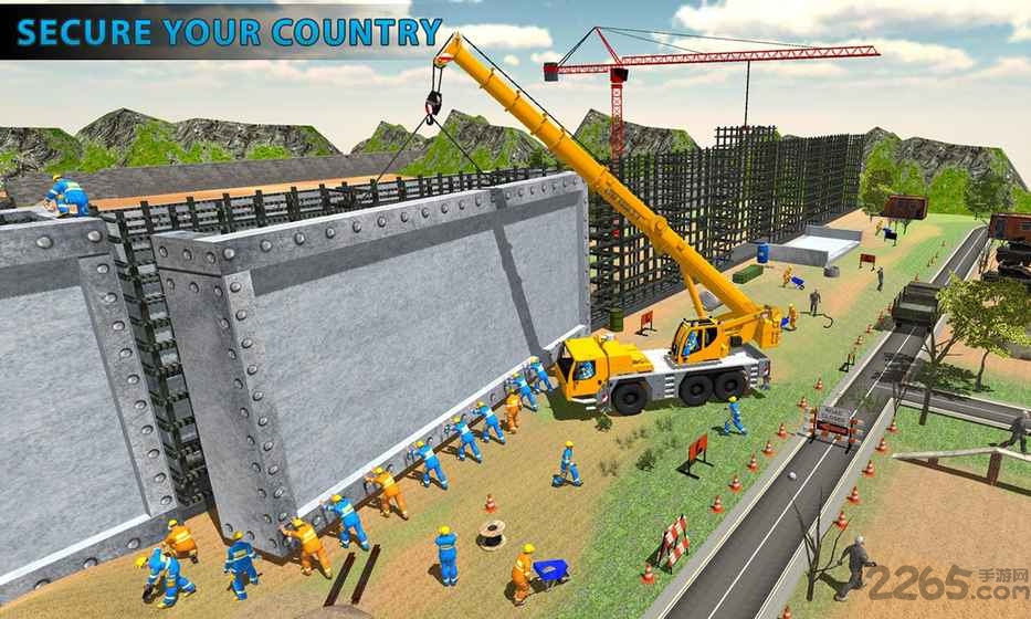 边防安全墙建设游戏