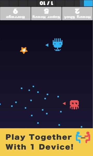 星际射击vs手机版