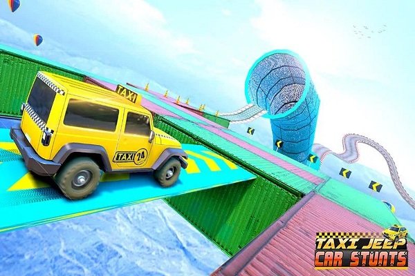 出租车坡道特技赛3d中文版下载