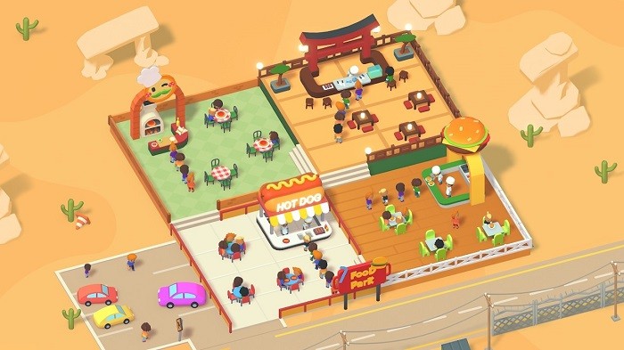 空闲食品公园大亨游戏下载