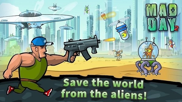 疯狂的一天2射击外星人手游下载
