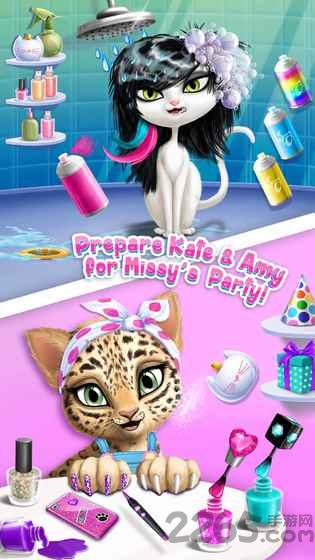 猫咪美发沙龙生日派对手机游戏下载